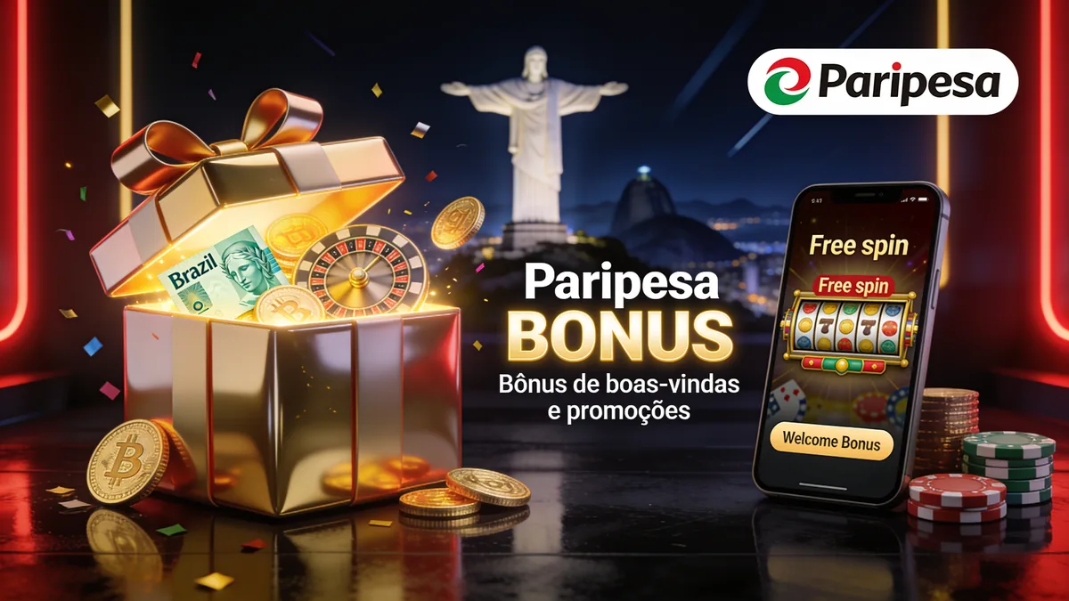 Bônus de boas-vindas e promoções — paripesa no Brasil